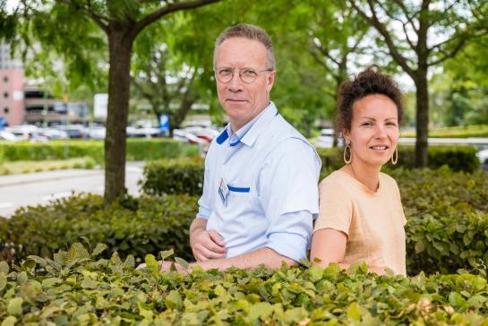 Hans Van Vlierberghe en Charlotte Crokaerts