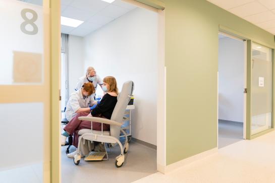 patiënt in behandeling