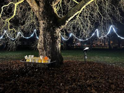 sfeerbeeld tijdens Wereldlichtjesdag